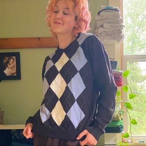 Argyle sweater (vintage)